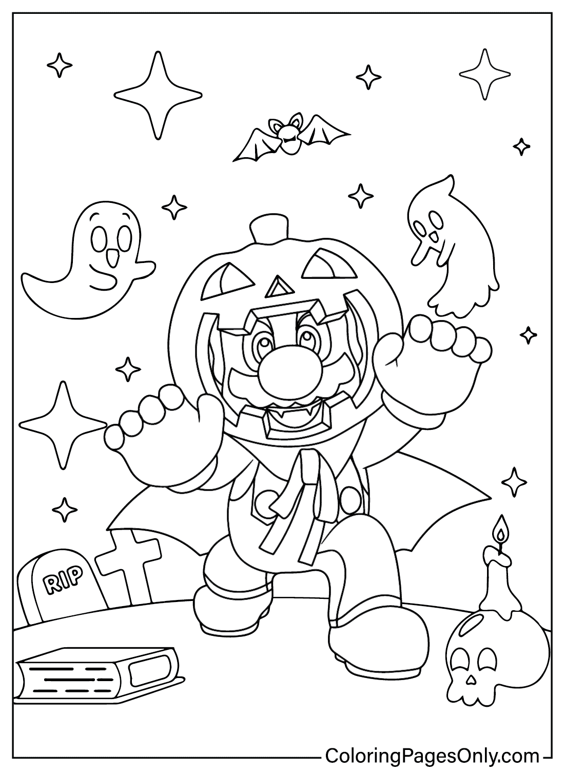 Mario Halloween Coloring Coloring Pages Vrogue Co Mario Halloween Coloring Coloring Pages Vrogue Co