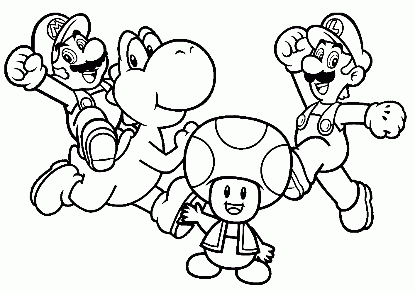 Mario Toadette Coloring Pages Mario Toadette Coloring Pages