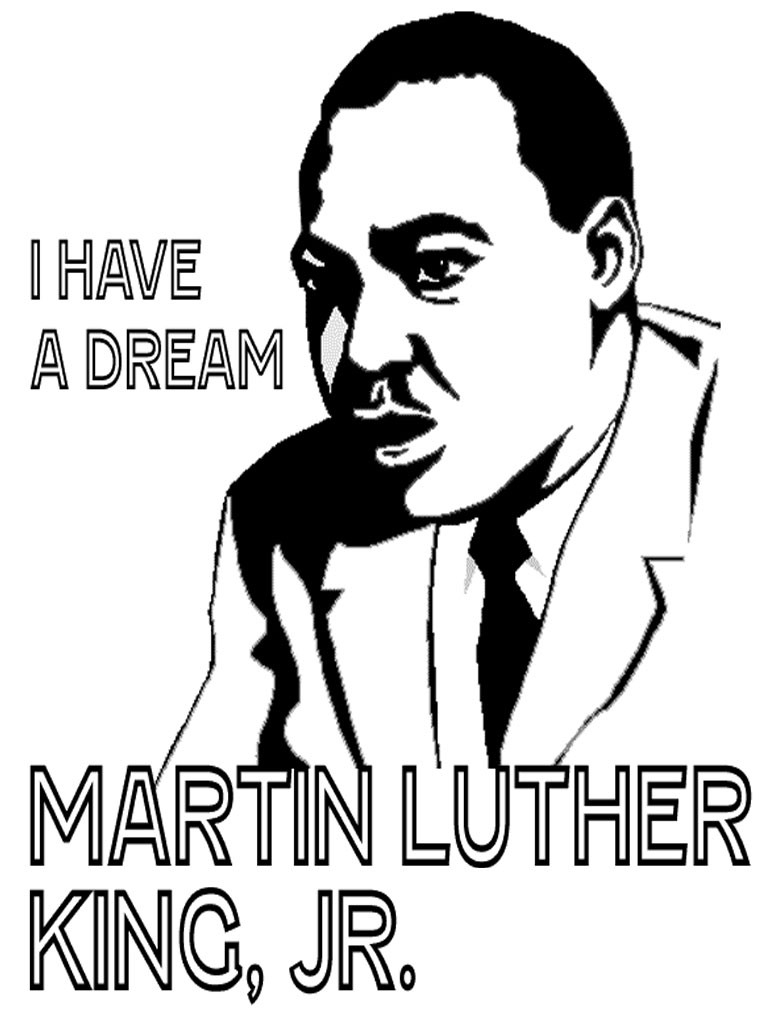 Martin Luther King Day Coloring Pages At GetColorings Free