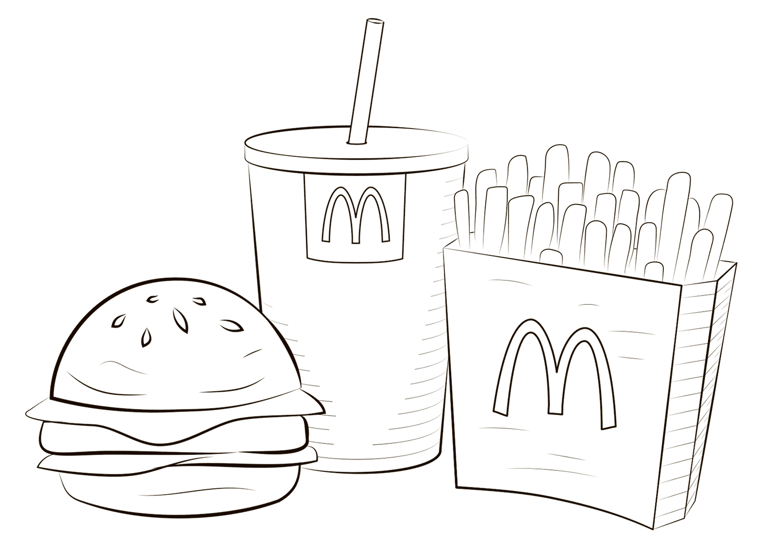 McDonald Food Coloring Page Free Printable Coloring Pages For Kids McDonald Food Coloring Page Free Printable Coloring Pages For Kids