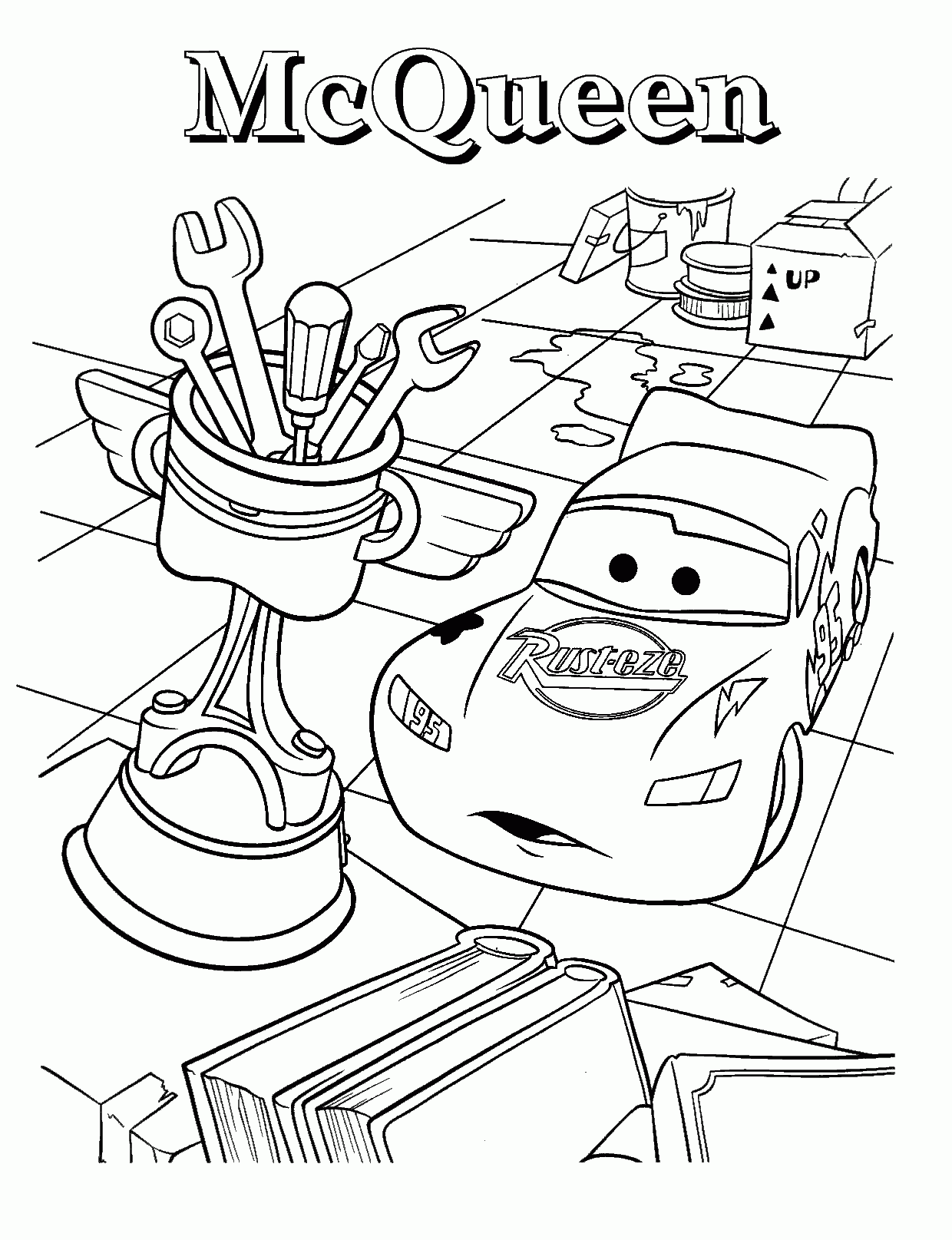 Mcqueen Printable Coloring Pages Mcqueen Printable Coloring Pages