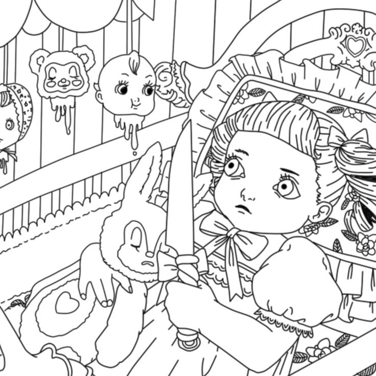 Printable Melanie Martinez Coloring Book Pages Printable Melanie Martinez Coloring Book Pages