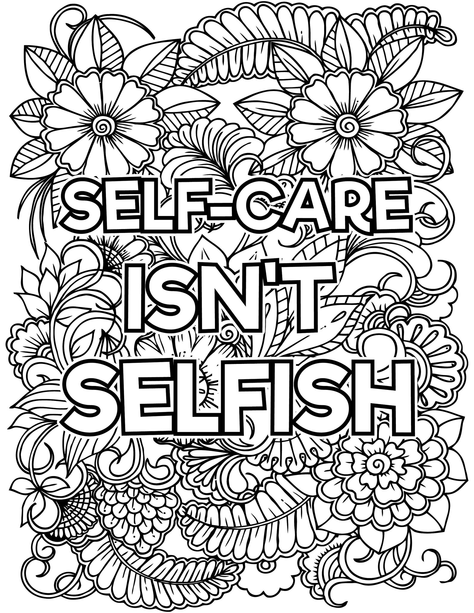 Free Printable Mental Health Coloring Pages Free Printable Mental Health Coloring Pages