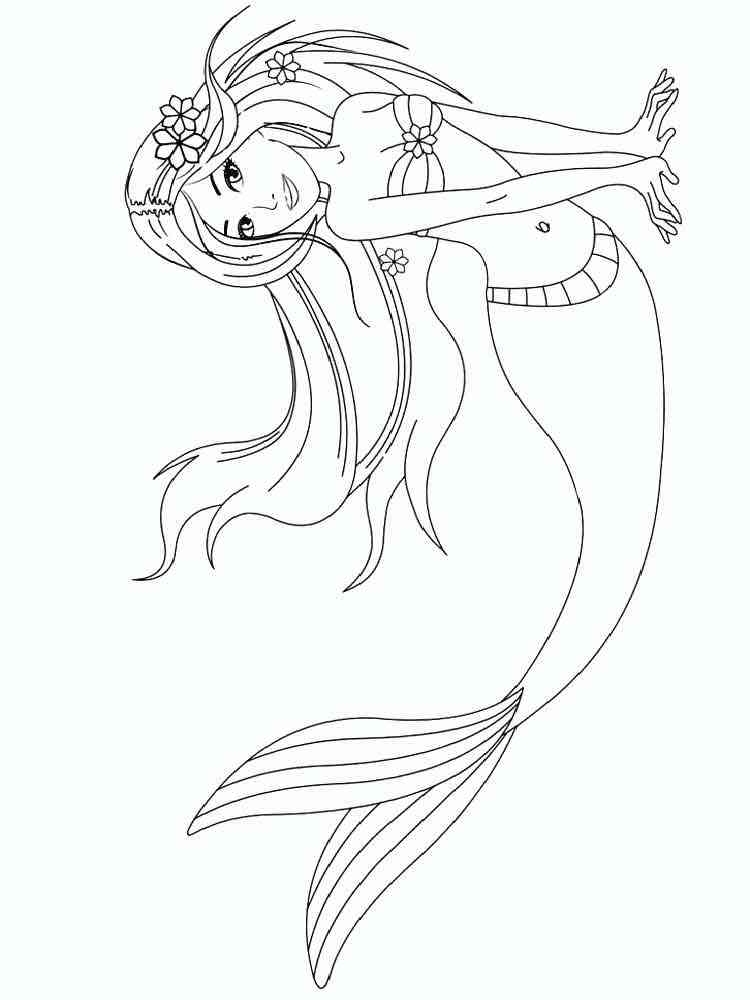 Mermaid Printable Coloring Sheets Mermaid Printable Coloring Sheets