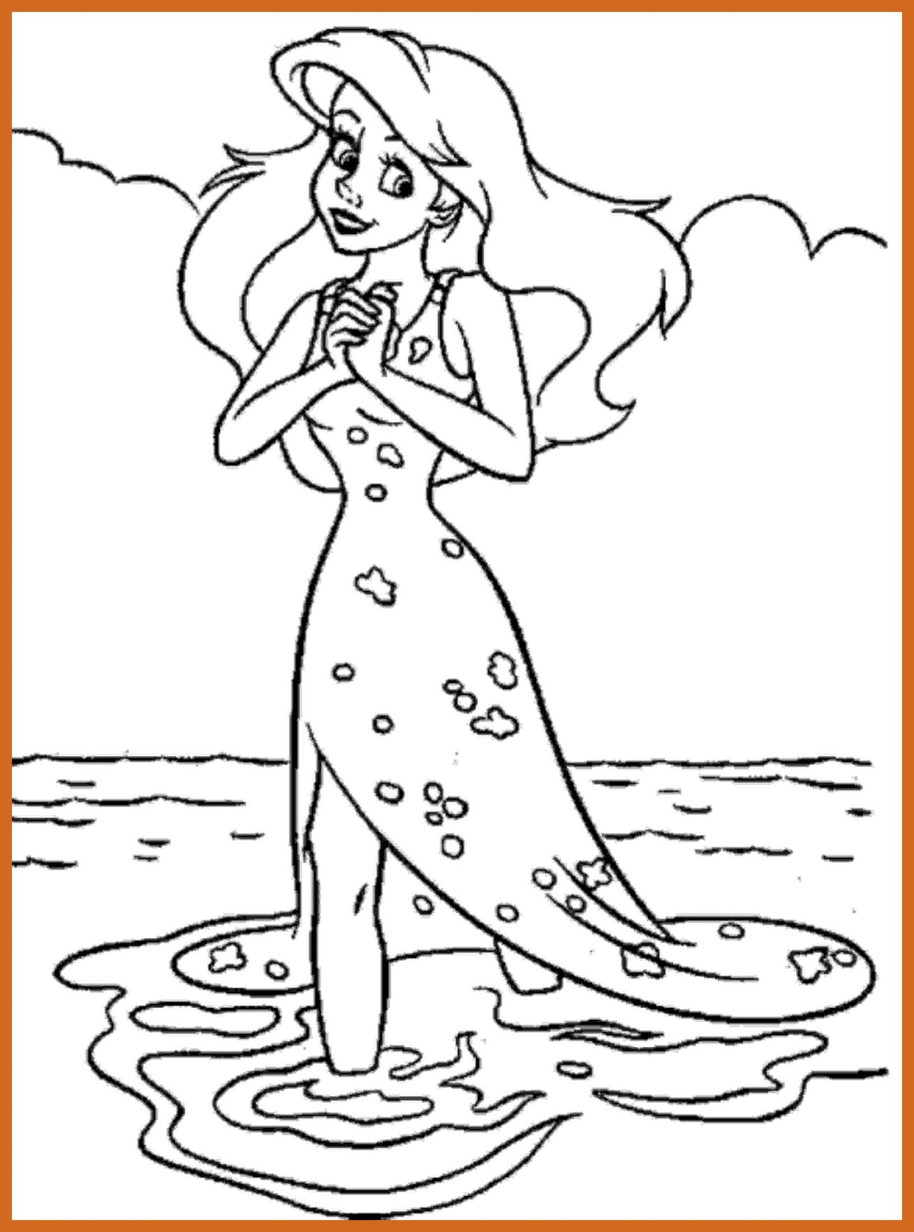 Mermaid Printables Coloring