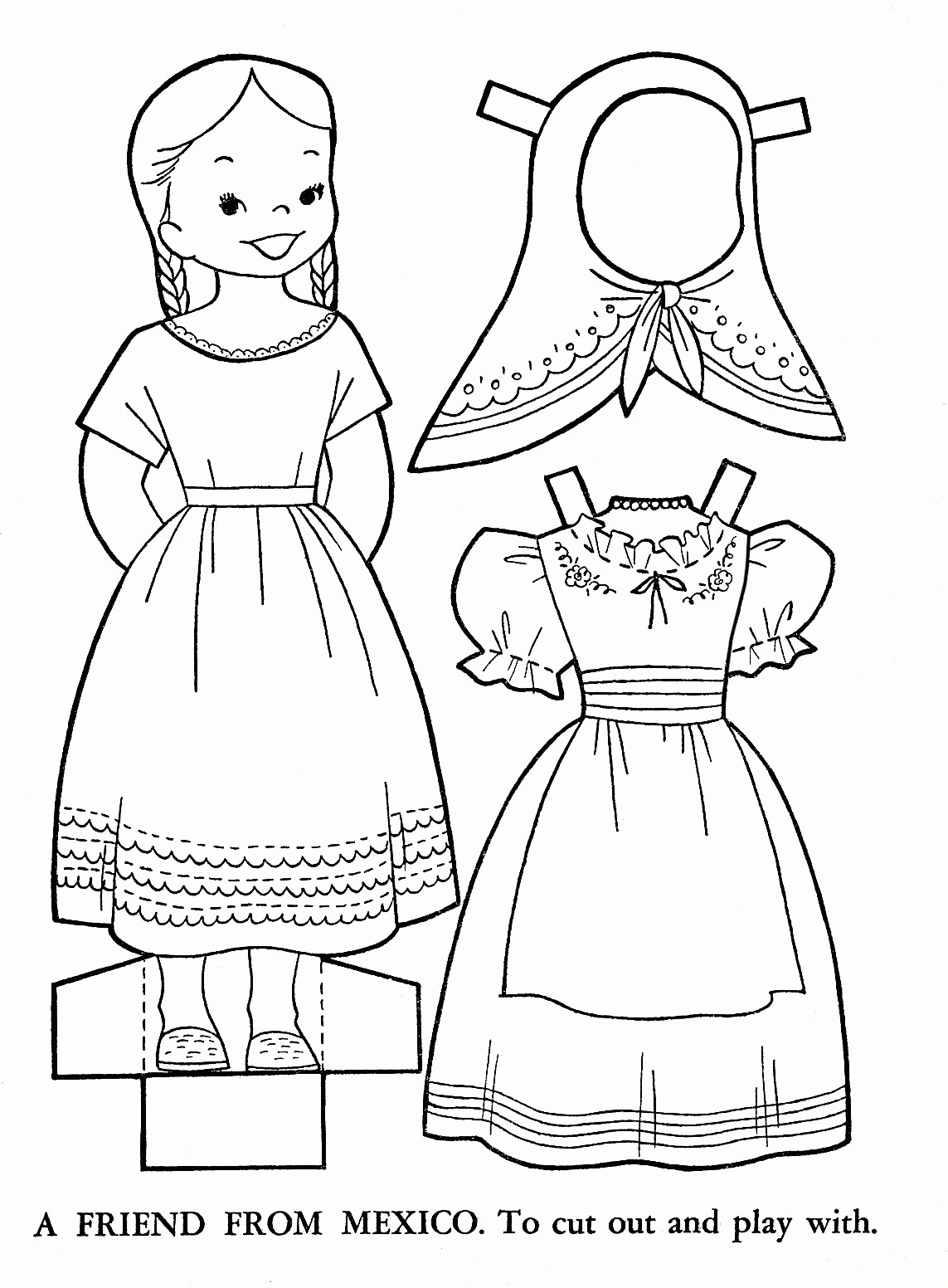 Mexico Coloring Pages Printable Mexico Coloring Pages Printable