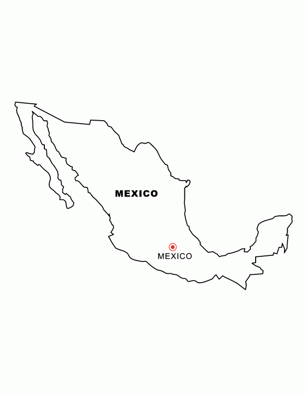 Mexico Coloring Pages Printable Coloring Home Mexico Coloring Pages Printable Coloring Home
