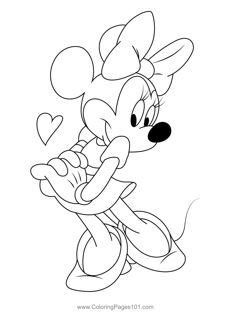 Mickey Minnie Coloring Page For Kids Free Minnie Mouse Printable Mickey Minnie Coloring Page For Kids Free Minnie Mouse Printable