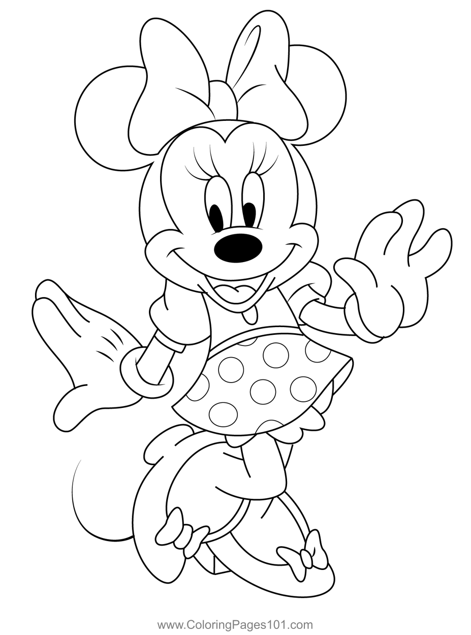 Mickey Minnie So Happy Coloring Page For Kids Free Minnie Mouse Mickey Minnie So Happy Coloring Page For Kids Free Minnie Mouse