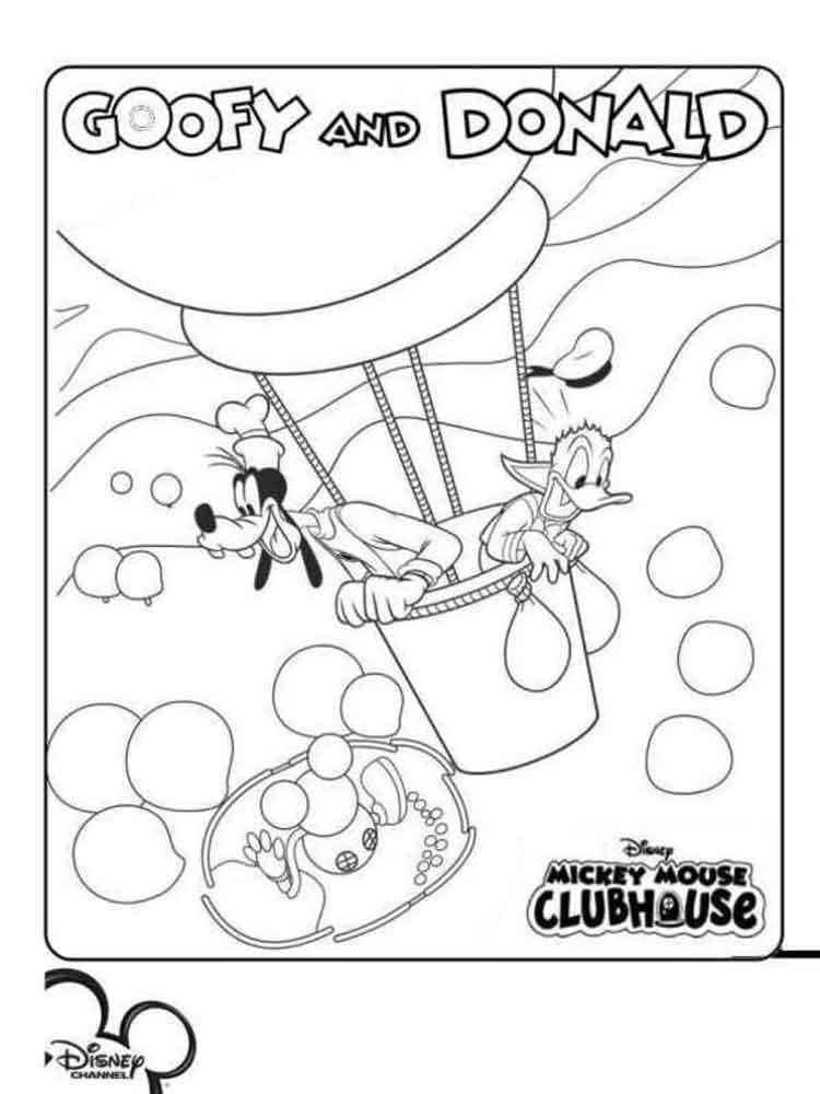 Mickey Mouse Clubhouse Coloring Pages Mickey Mouse Clubhouse Coloring Pages