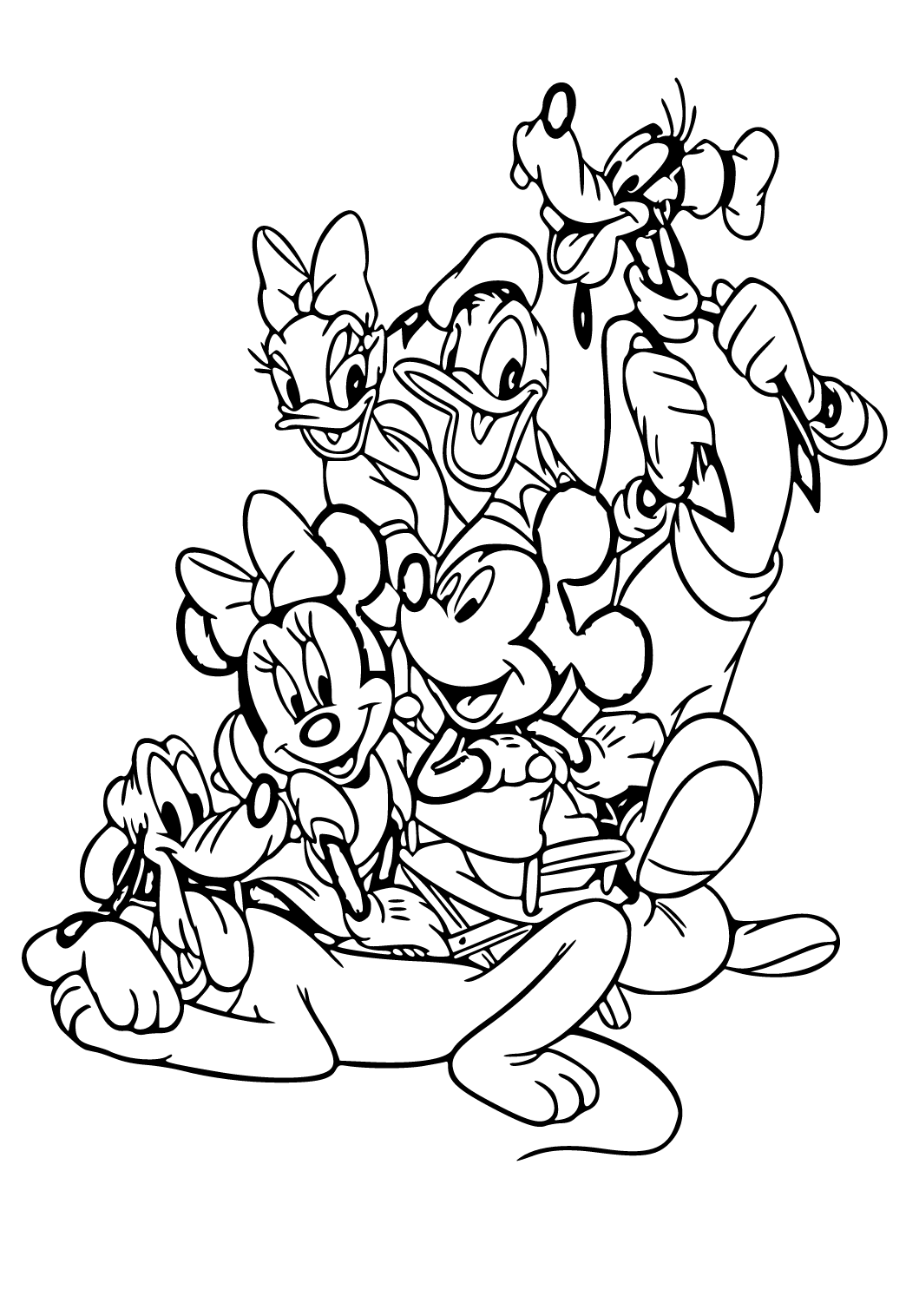 Mickey Mouse Clubhouse Printable Coloring Pages Mickey Mouse Clubhouse Printable Coloring Pages
