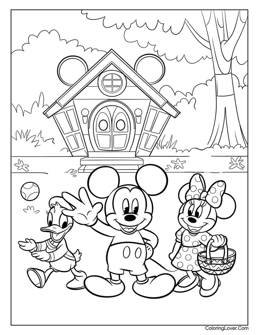 Mickey Mouse Coloring Pages Free Printable Pdf Infoupdate Mickey Mouse Coloring Pages Free Printable Pdf Infoupdate