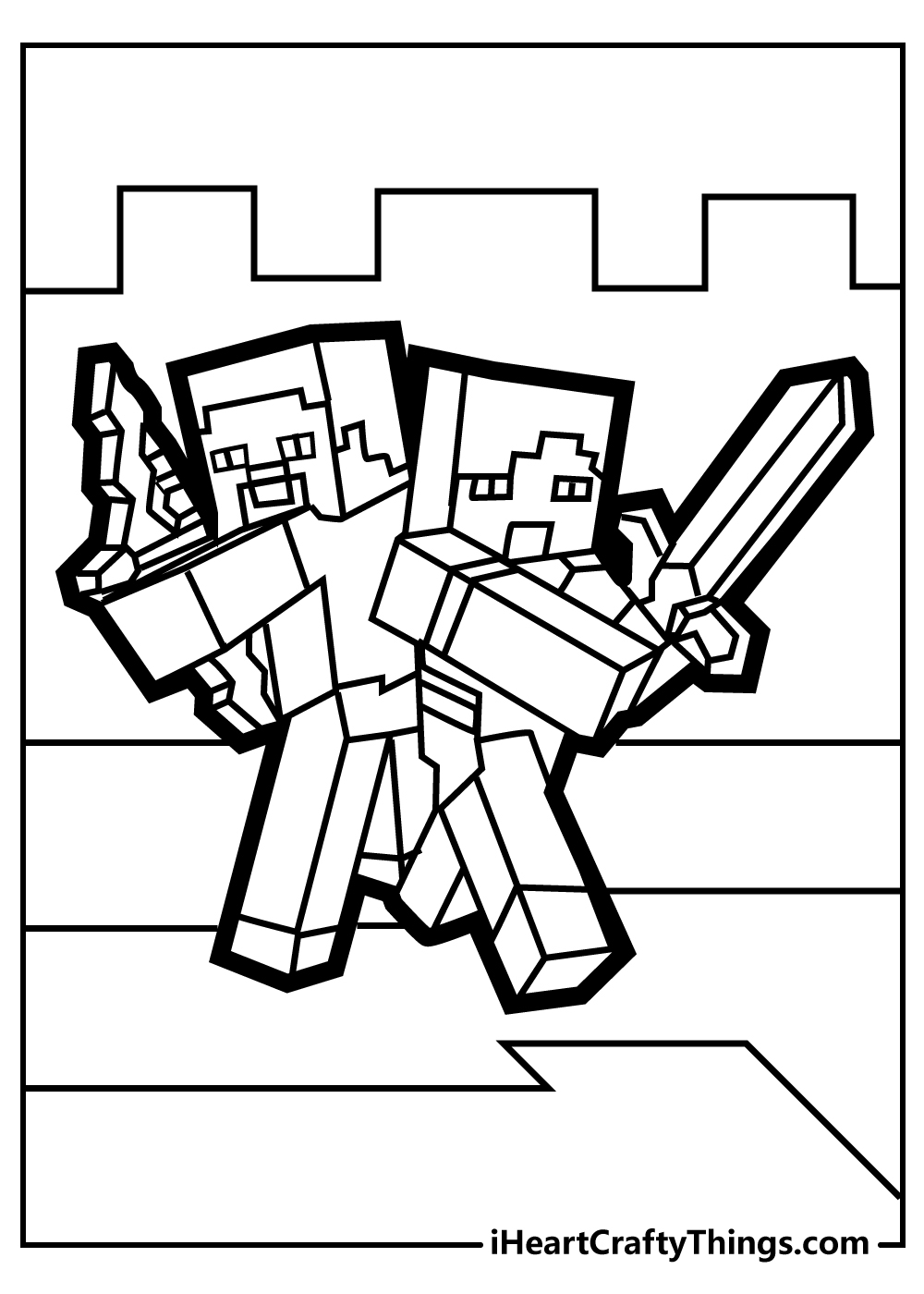 Minecraft Printables Colouring Minecraft Printables Colouring