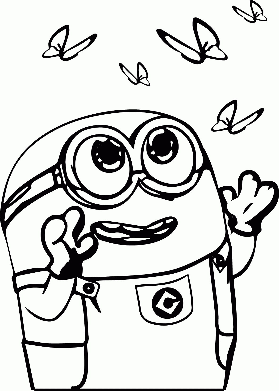 Minions Coloring Pages Printable Minions Coloring Pages Printable