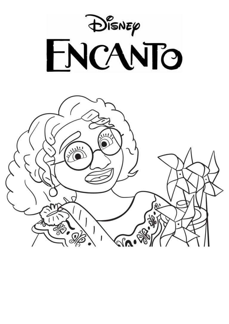 Encanto Coloring Pages Printable Encanto Coloring Pages Printable