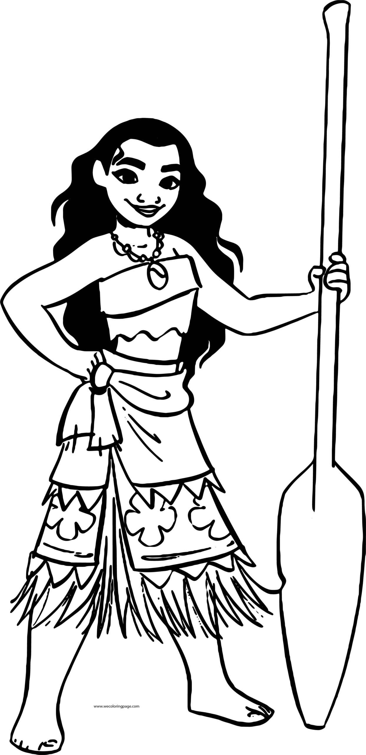 Moana Coloring Page Wecoloringpage