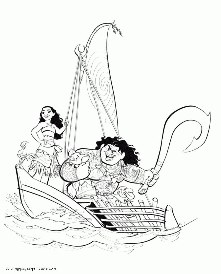 Moana Coloring Pages Printable Coloring Pages Moana Coloring Pages Printable Coloring Pages