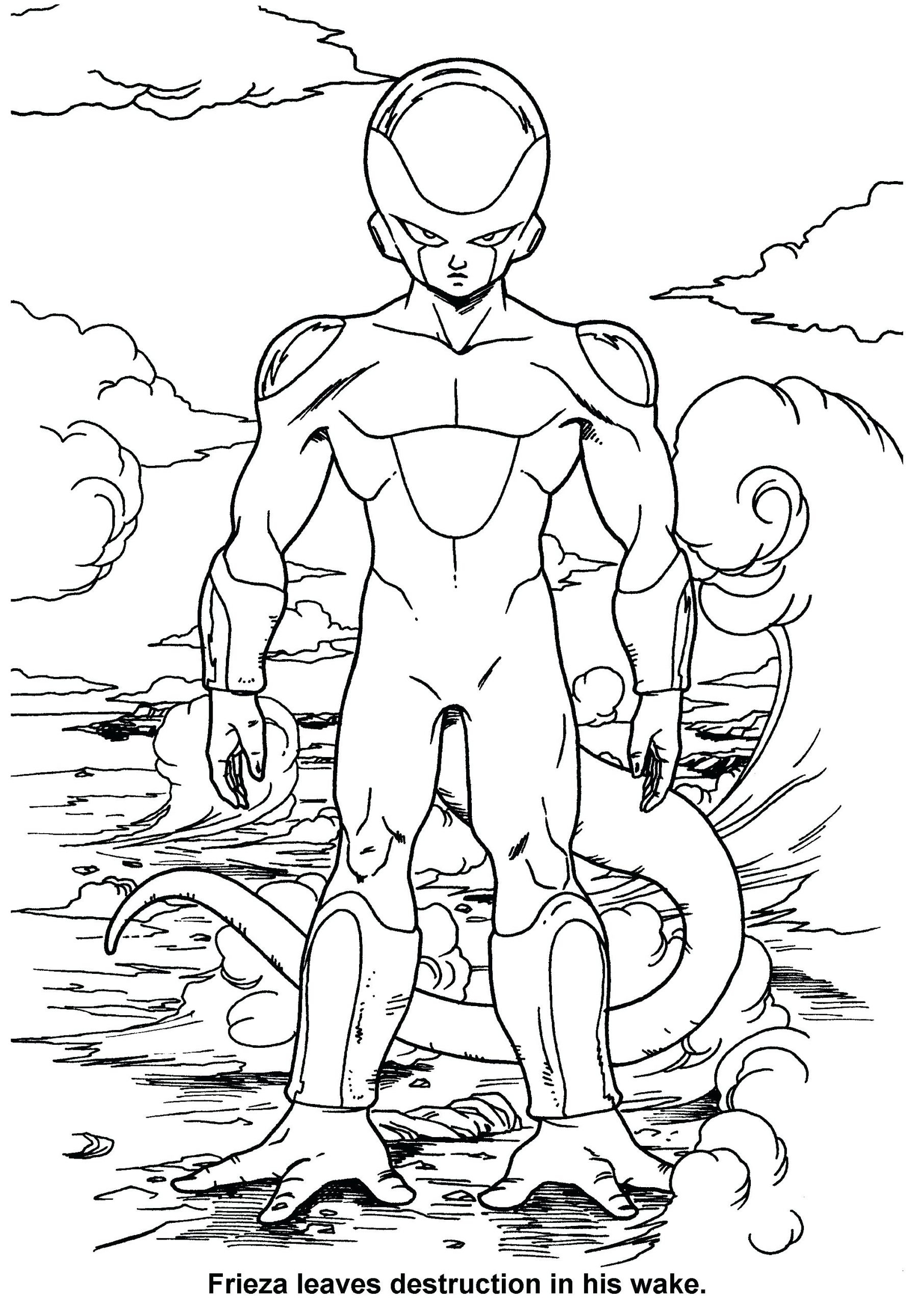 Mobile Dbz Frieza Coloring Coloring Pages Mobile Dbz Frieza Coloring Coloring Pages