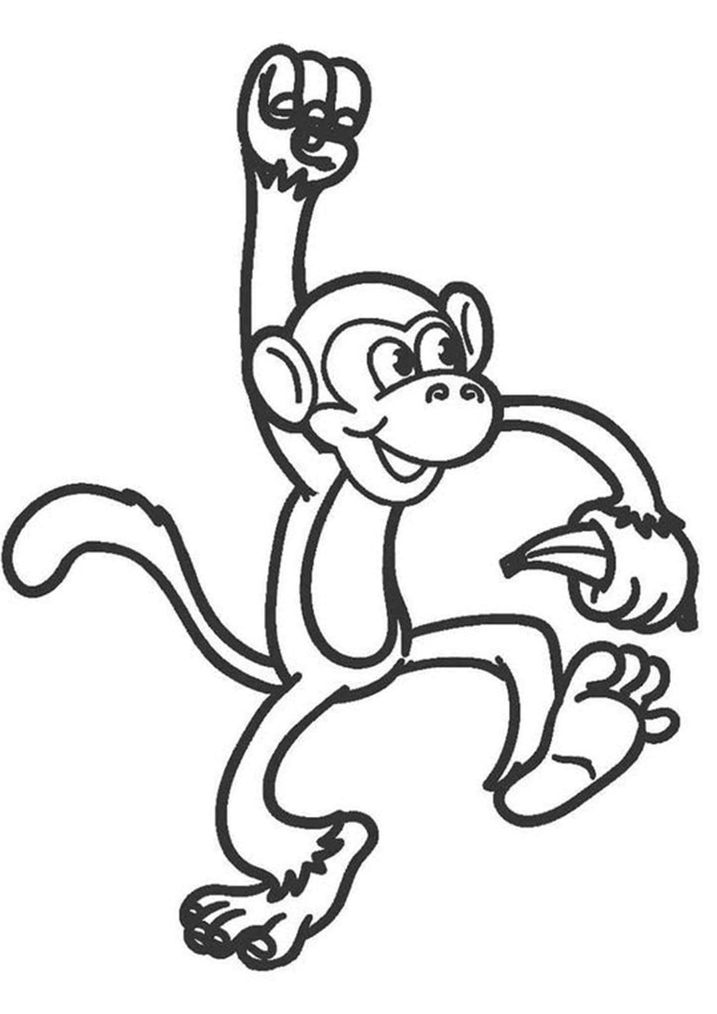 Monkey Coloring Pages Monkey Coloring Pages
