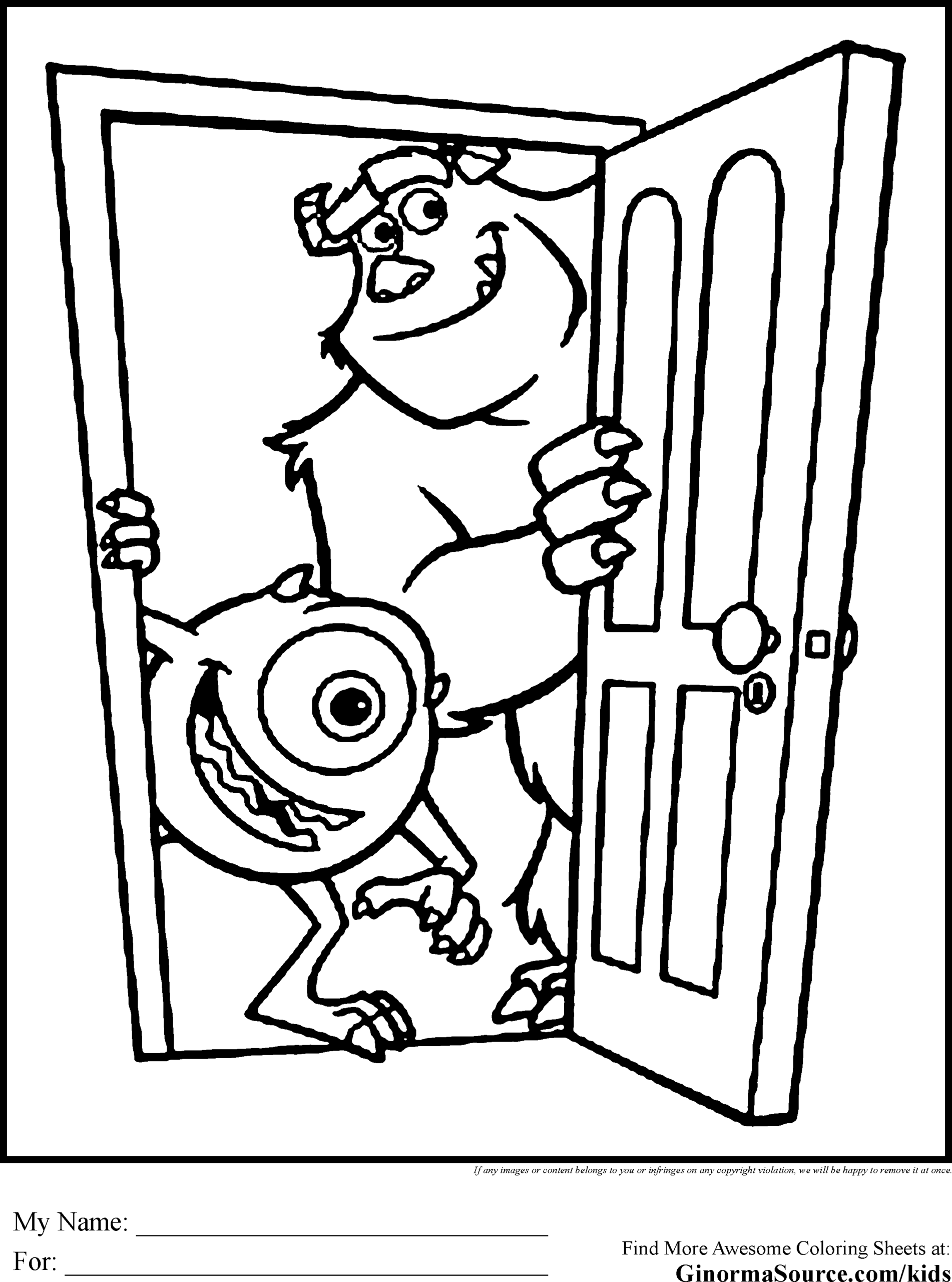 Monster Inc PNG Black And White Transparent Monster Inc Black And White Monster Inc PNG Black And White Transparent Monster Inc Black And White