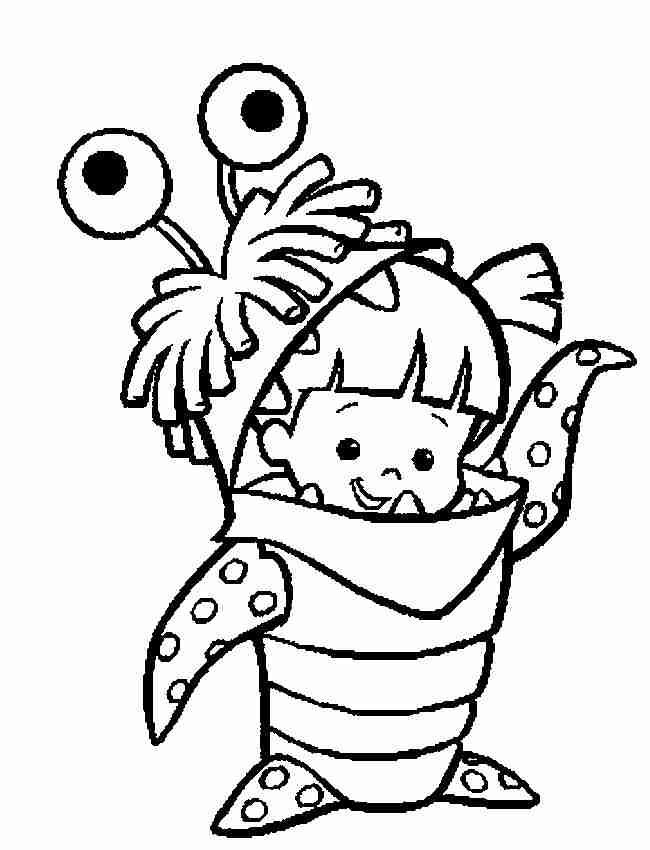 Monsters Inc Printable Coloring Pages Monsters Inc Printable Coloring Pages