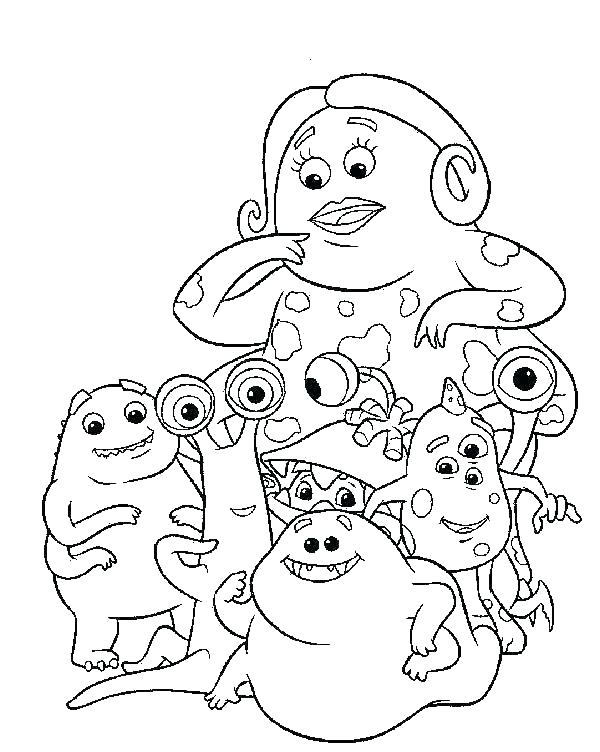 Monsters Inc Printable Coloring Pages Monsters Inc Printable Coloring Pages