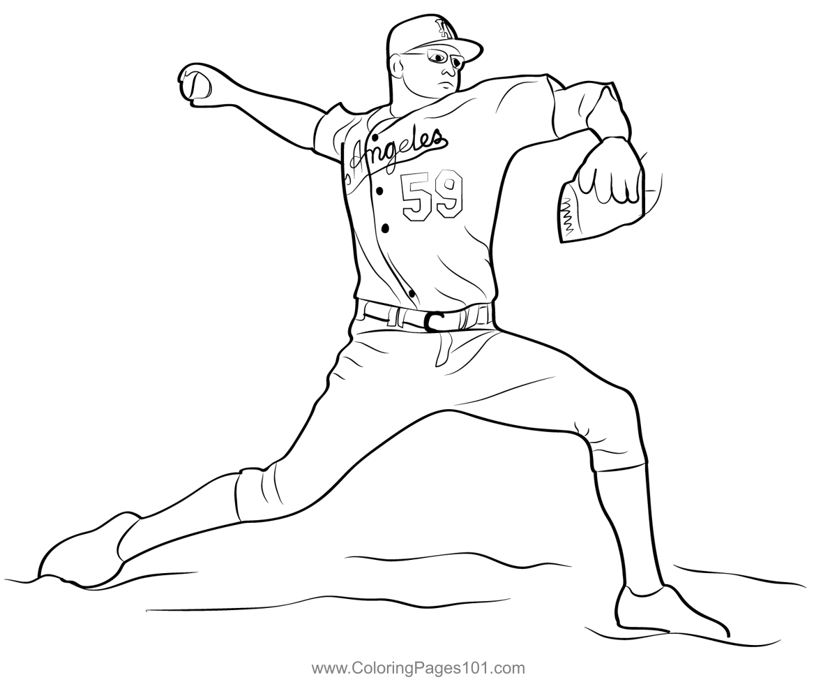 Printable Dodgers Coloring Pages Printable Dodgers Coloring Pages