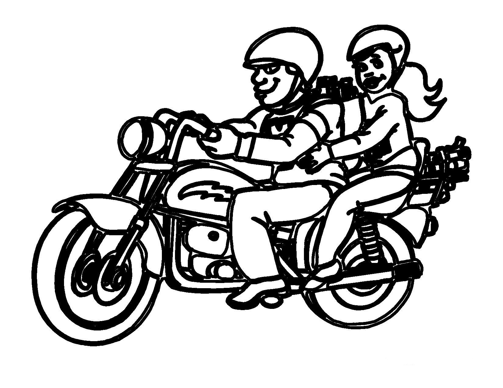 Motorcycle Printable Coloring Pages Motorcycle Printable Coloring Pages