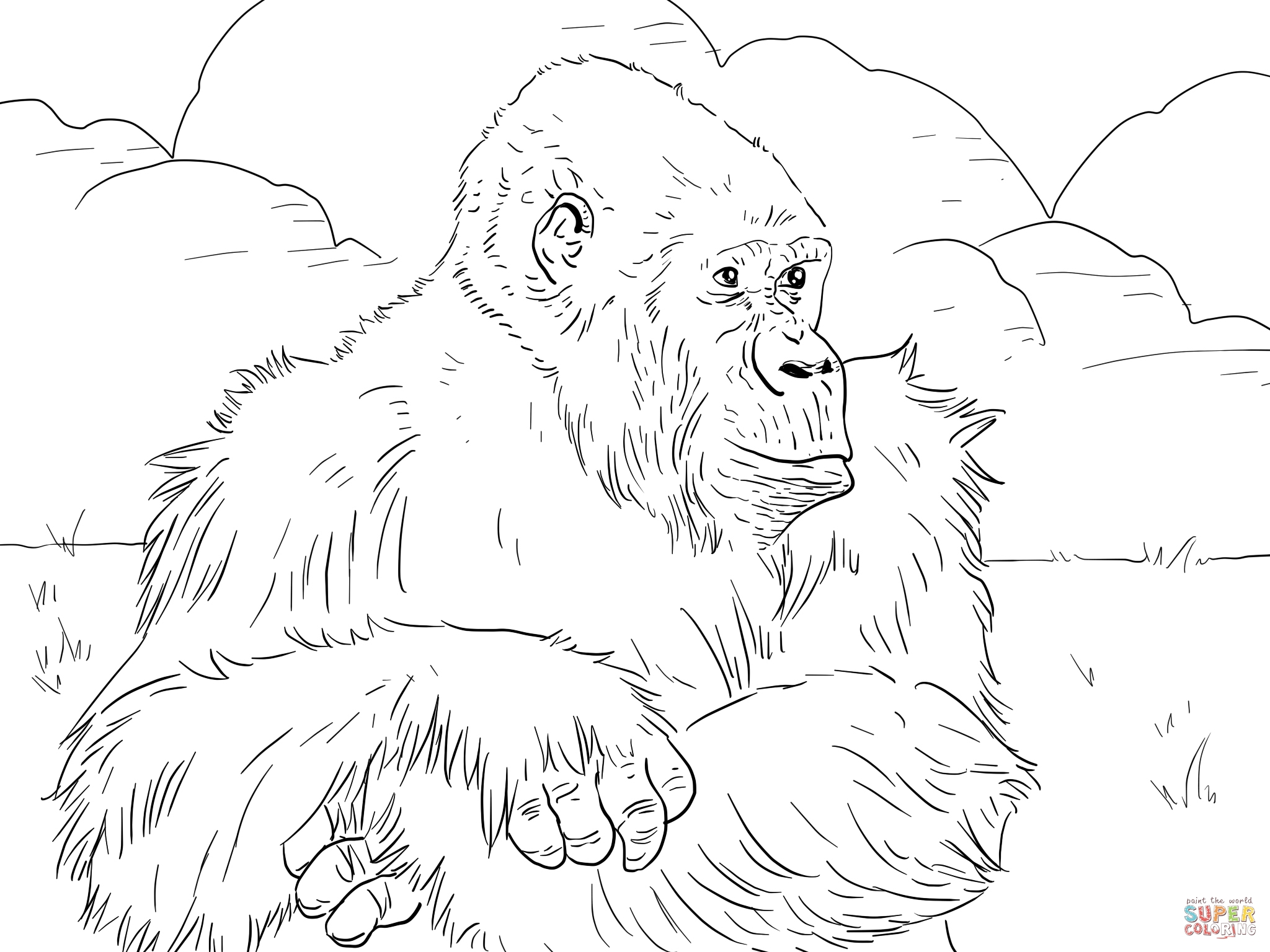 Mountain Gorilla Cartoon Cliparts Co Mountain Gorilla Cartoon Cliparts Co