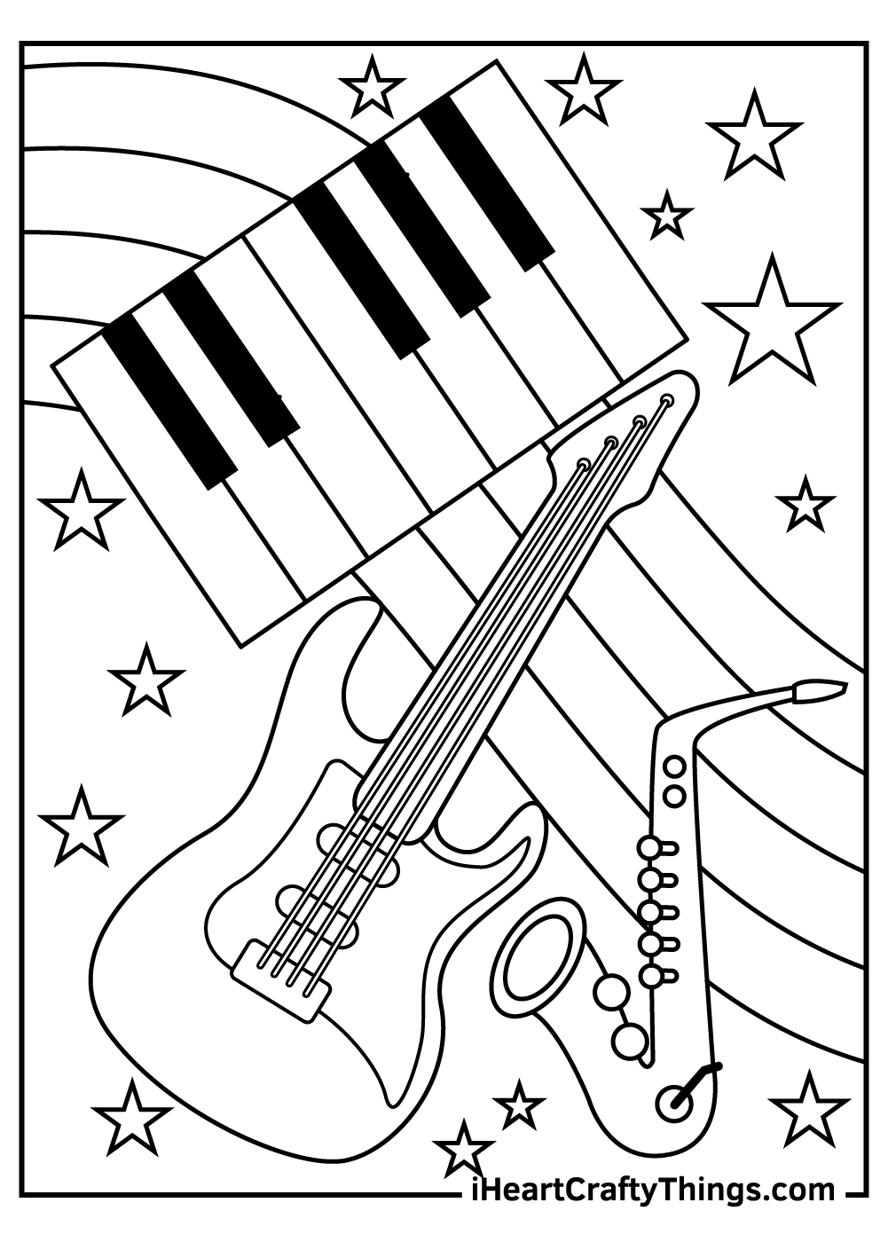 Printable Music Notes Coloring Pages Printable Music Notes Coloring Pages