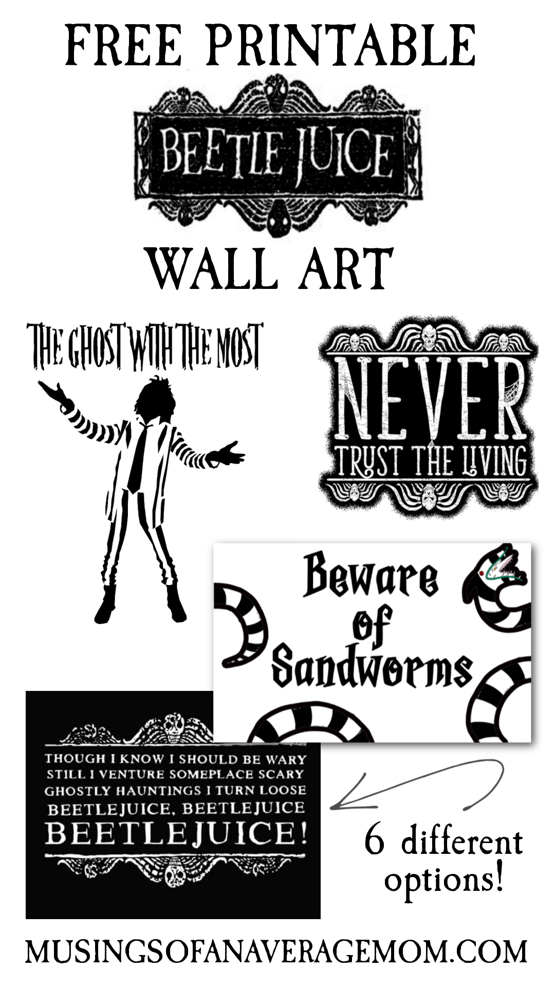 Musings Of An Average Mom Free Printable Beetlejuice Posters Musings Of An Average Mom Free Printable Beetlejuice Posters