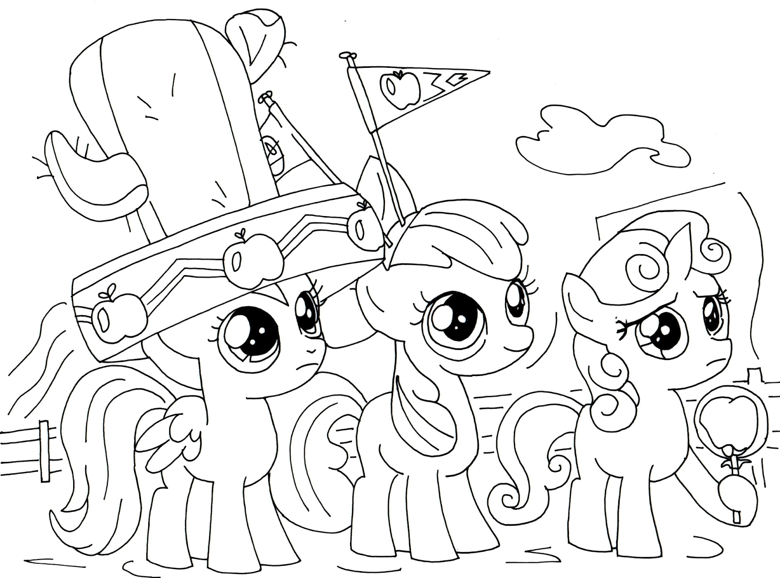 Free Printable My Little Pony Coloring Pages Free Printable My Little Pony Coloring Pages