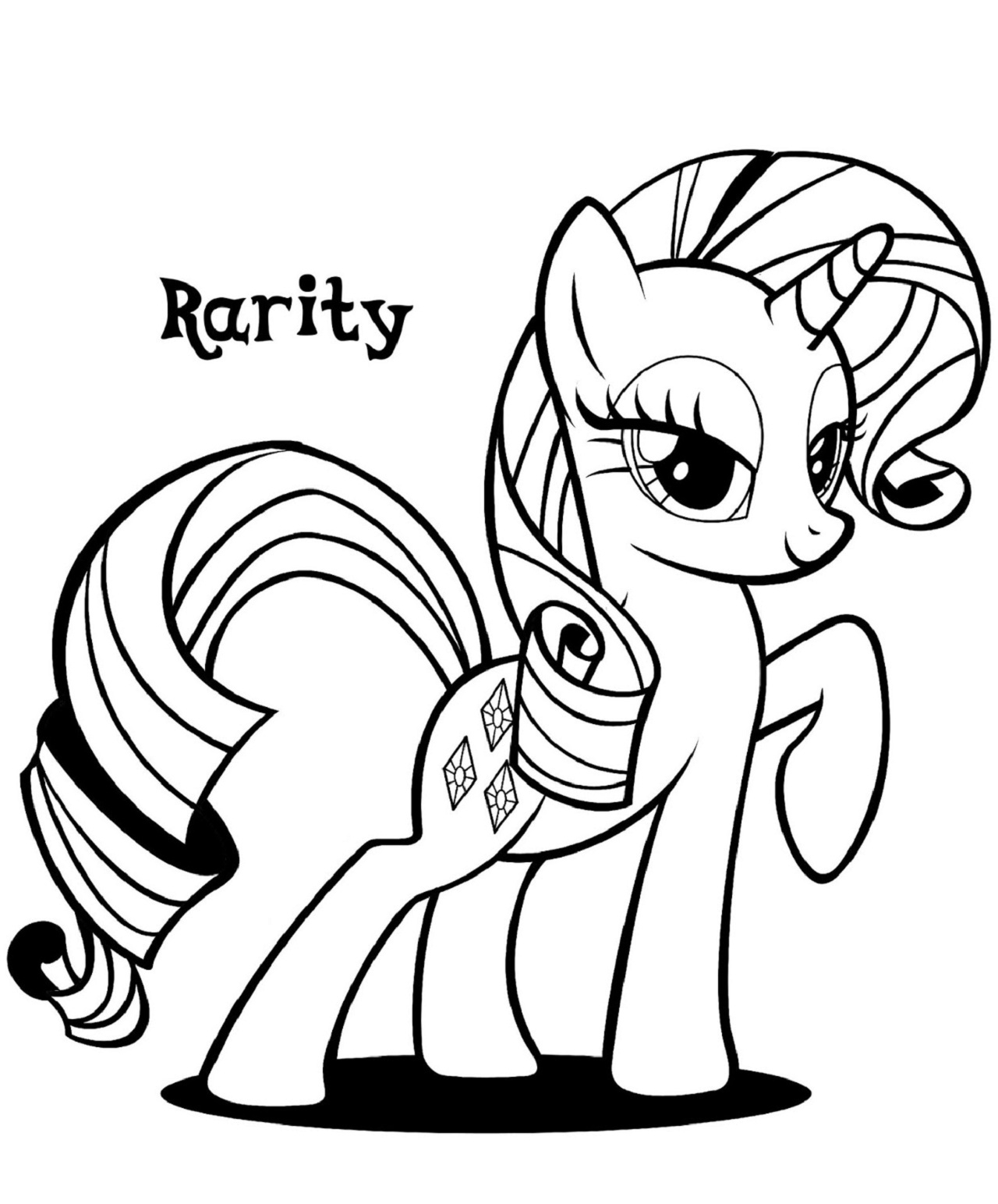 My Little Pony Coloring Pages Free Printable Pony Coloring Little Pages My Little Pony Coloring Pages Free Printable Pony Coloring Little Pages
