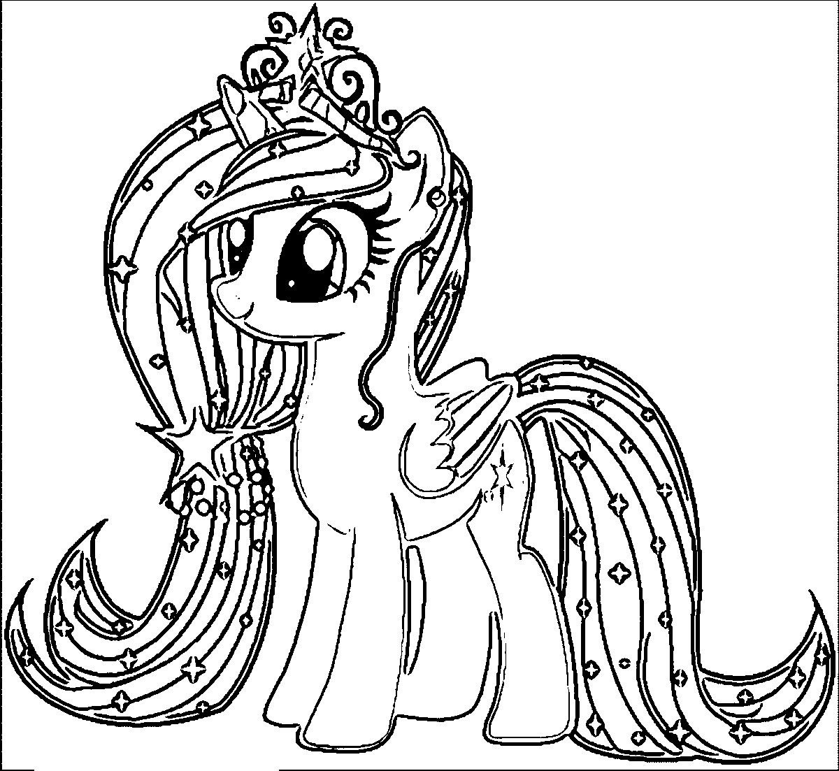 My Little Pony Coloring Pages Free Printable My Little Pony Coloring Pages Free Printable