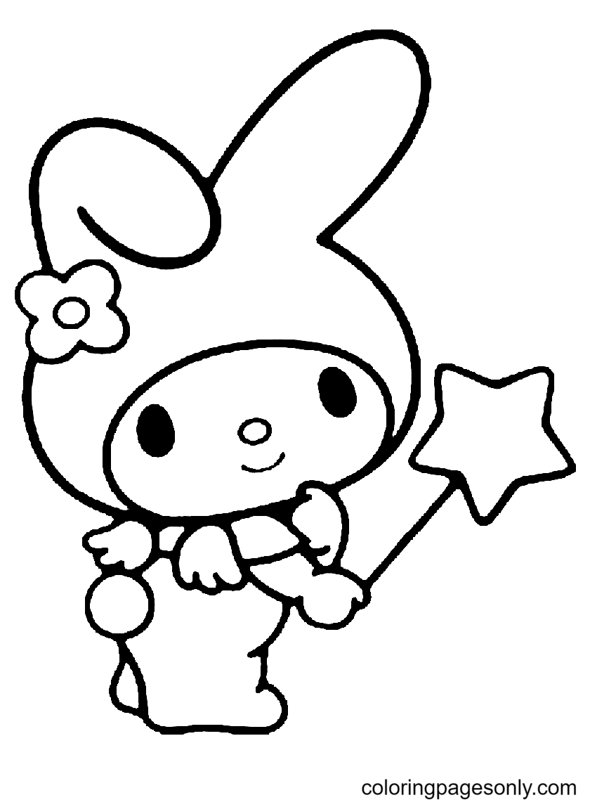 My Melody Coloring Pages Printable For Free Download My Melody Coloring Pages Printable For Free Download