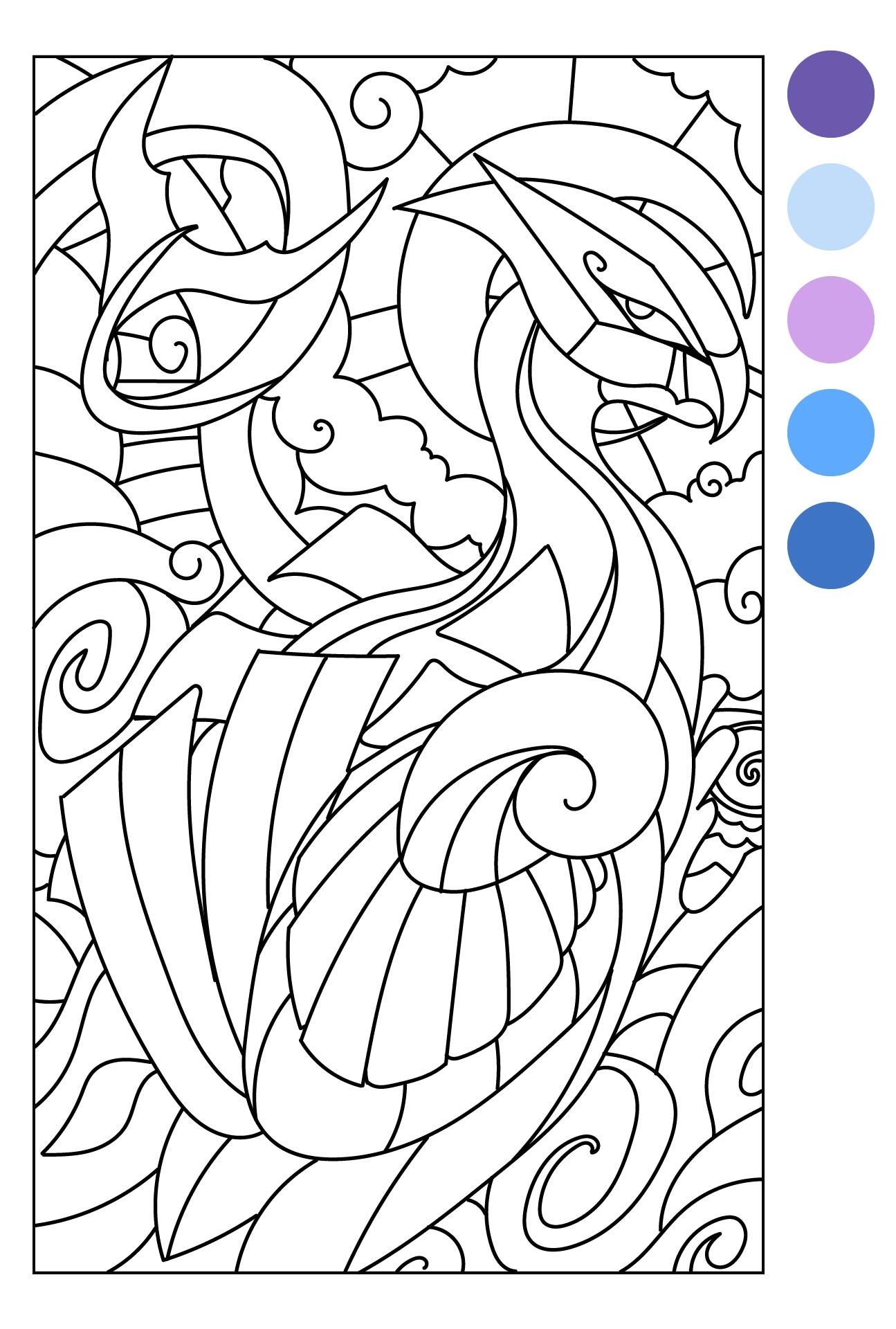 Mystery Mosaics 10 Free PDF Printables Printablee Mystery Mosaics 10 Free PDF Printables Printablee
