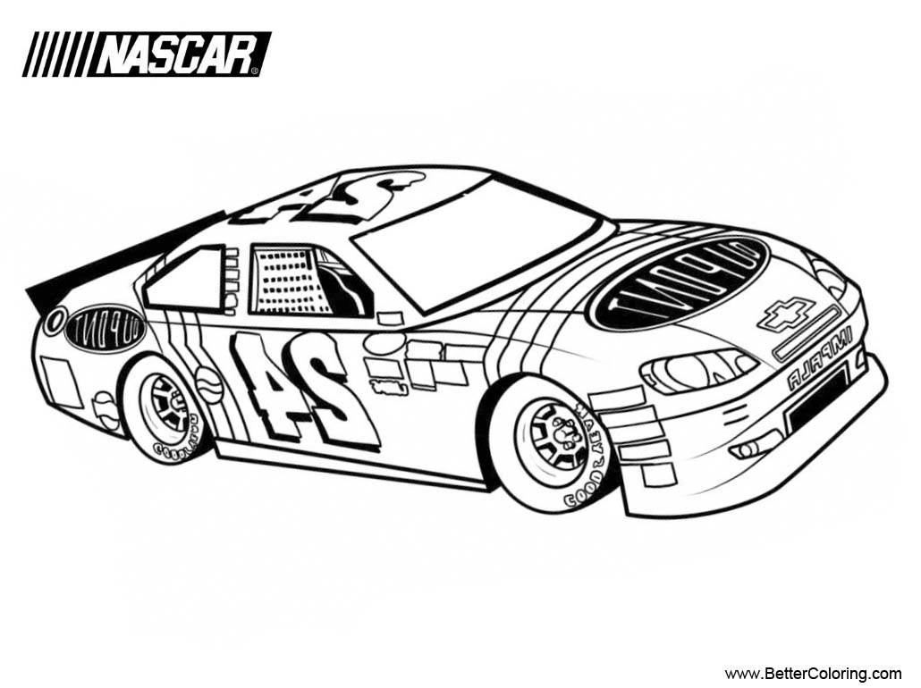 Nascar Coloring Pages Printable