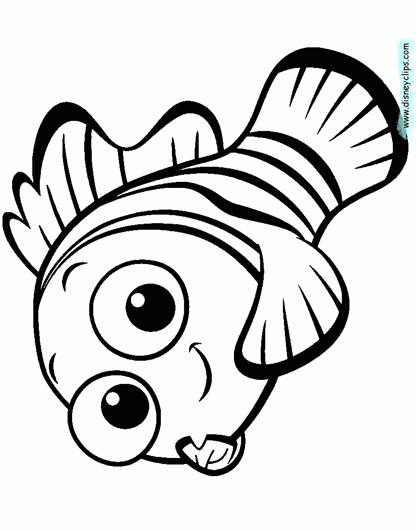 Nemo Printable Coloring Pages Portal Tribun