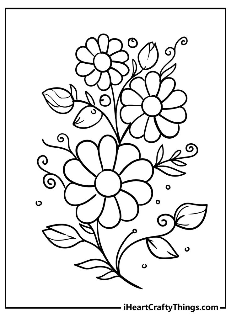 New Beautiful Flower Coloring Pages Worksheets Library New Beautiful Flower Coloring Pages Worksheets Library