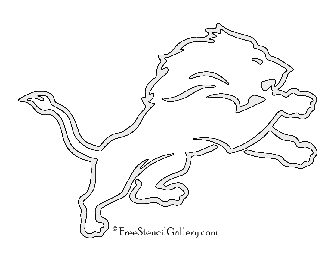 Free Printable Detroit Lions Coloring Pages Free Printable Detroit Lions Coloring Pages