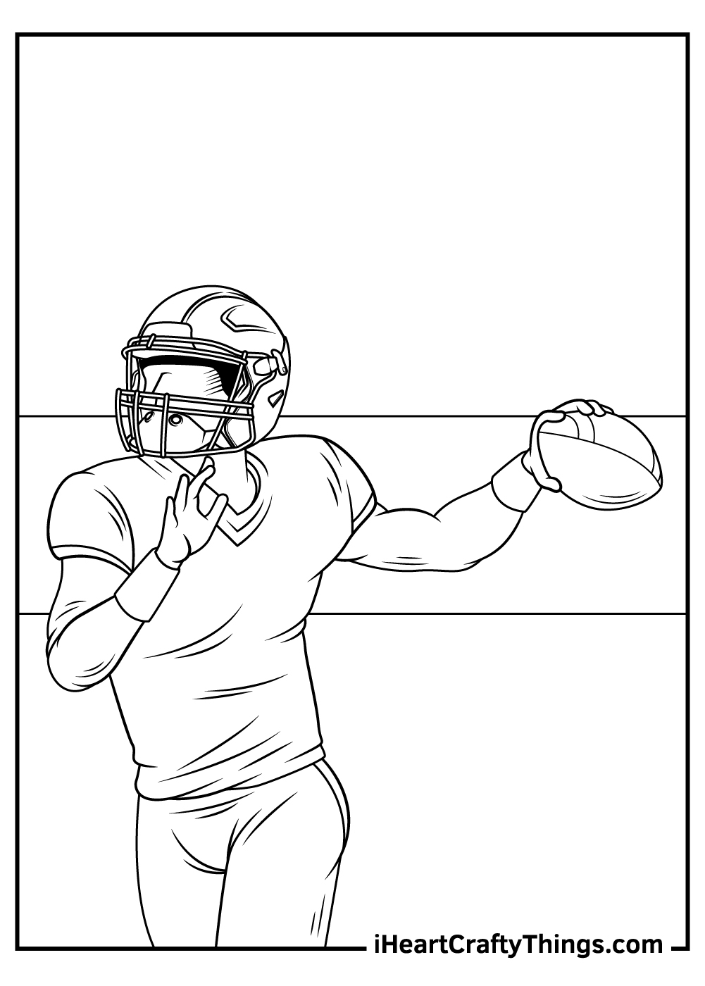 Nfl Printable Coloring Pages Nfl Printable Coloring Pages