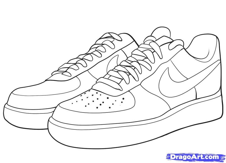 Nike Coloring Pages Coloring Home Nike Coloring Pages Coloring Home