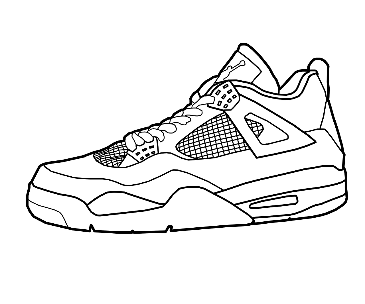 Nike Coloring Pages Coloring Home