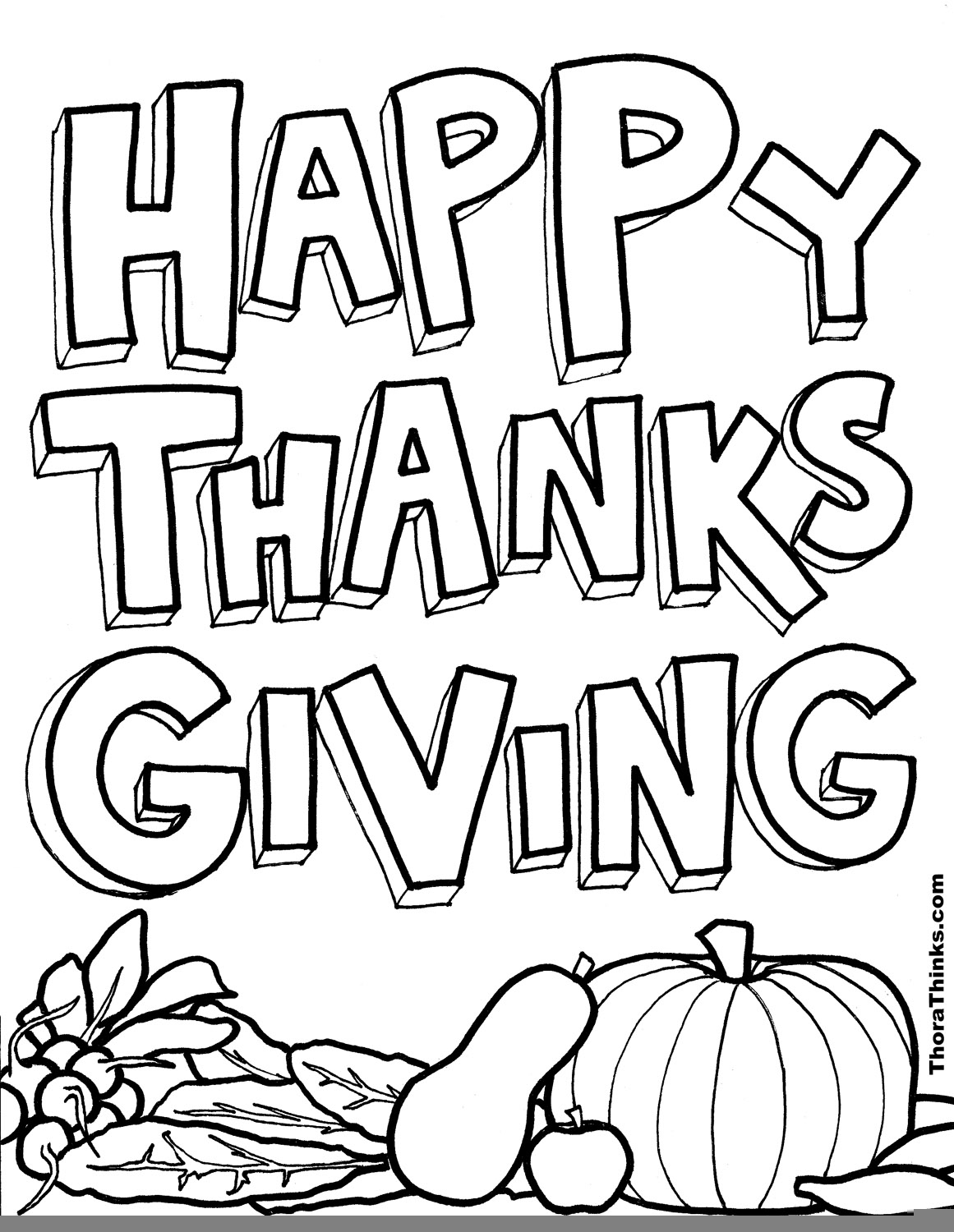 Printable November Coloring Pages