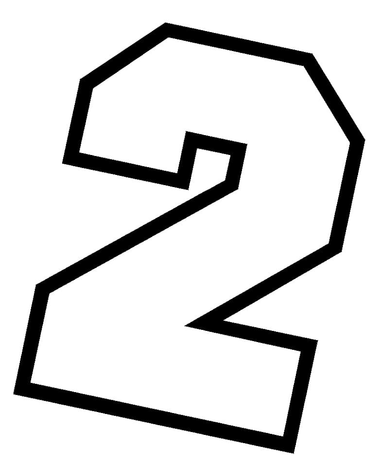 Number 2 Coloring Pages Free Printable Coloring Pages For Kids Number 2 Coloring Pages Free Printable Coloring Pages For Kids