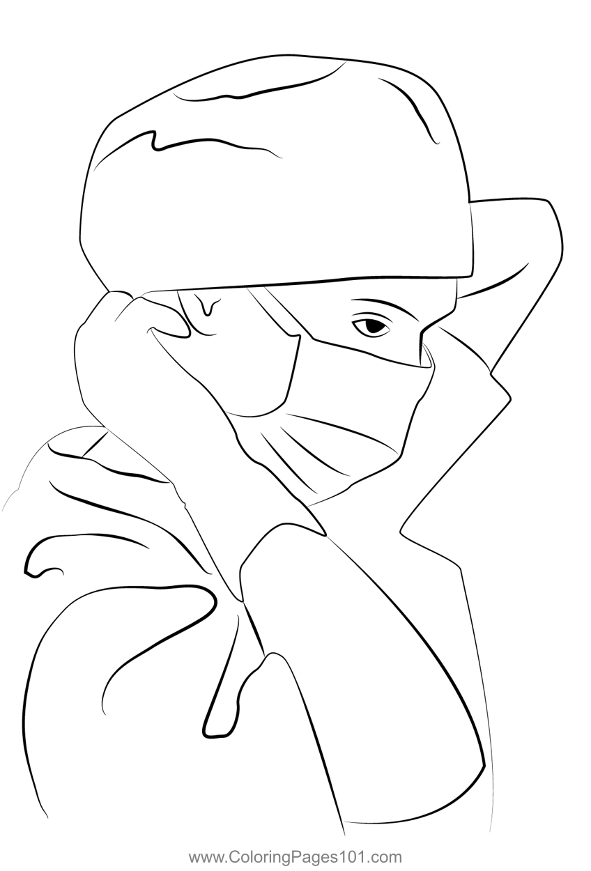 Nurse 3 Coloring Page For Kids Free Nurses Printable Coloring Pages