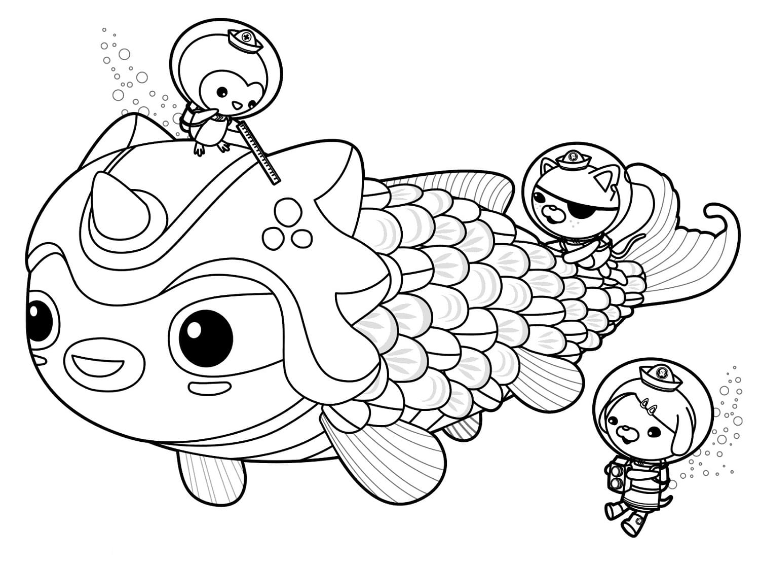 Octonauts Printable Coloring Pages Octonauts Printable Coloring Pages