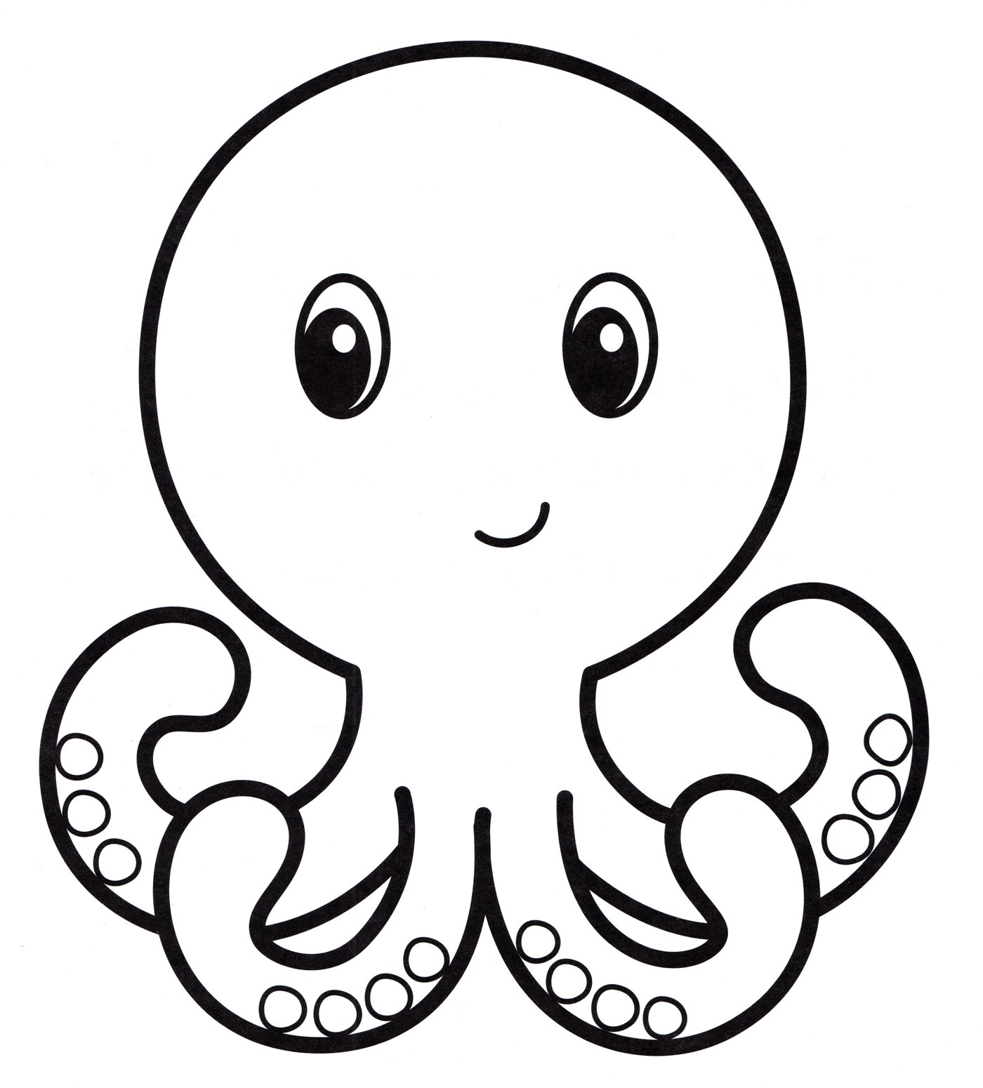 Octopus Coloring Pages Printable Portal Tribun Octopus Coloring Pages Printable Portal Tribun