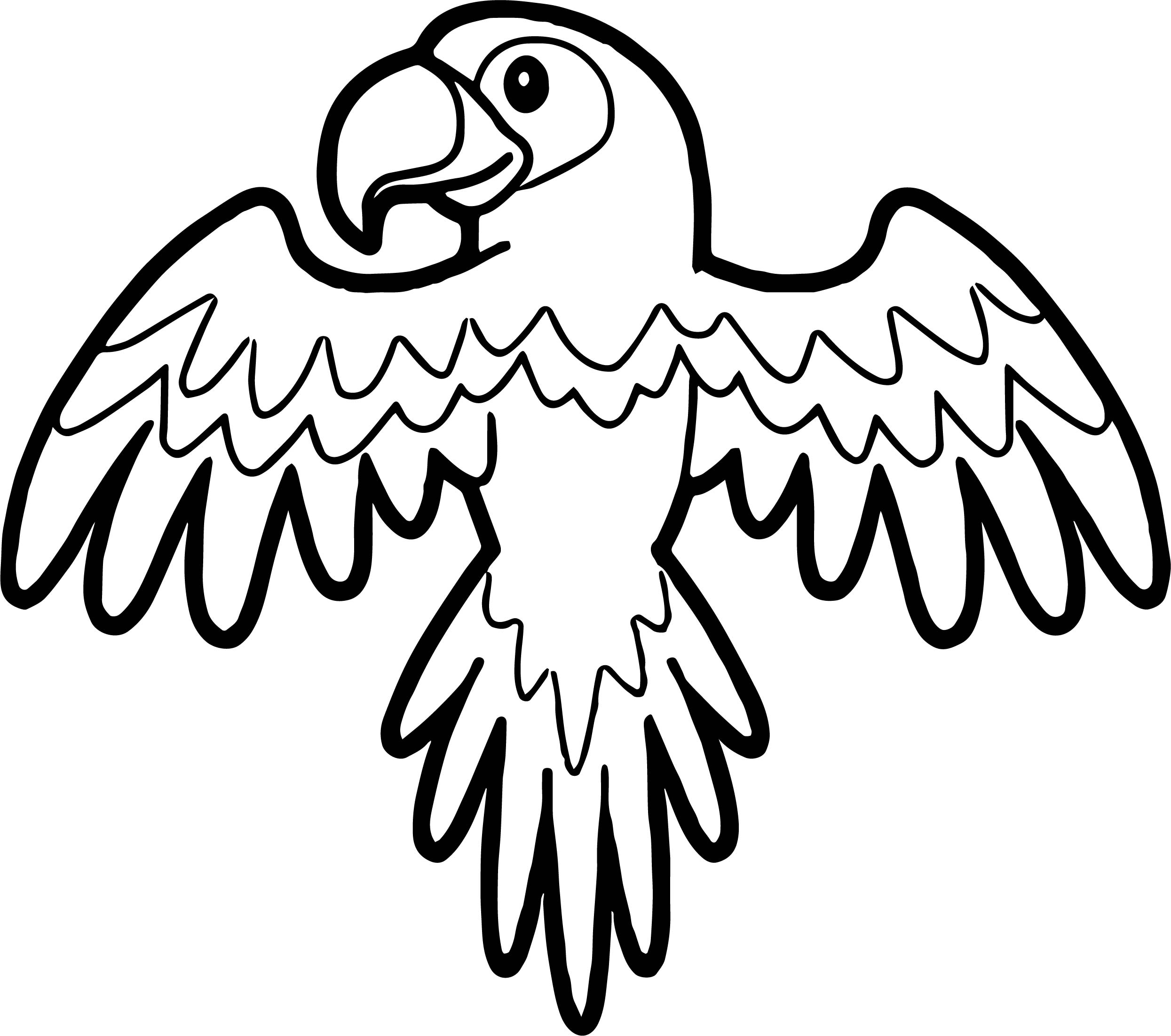 Parrot Coloring Page 031 Wecoloringpage Parrot Coloring Page 031 Wecoloringpage