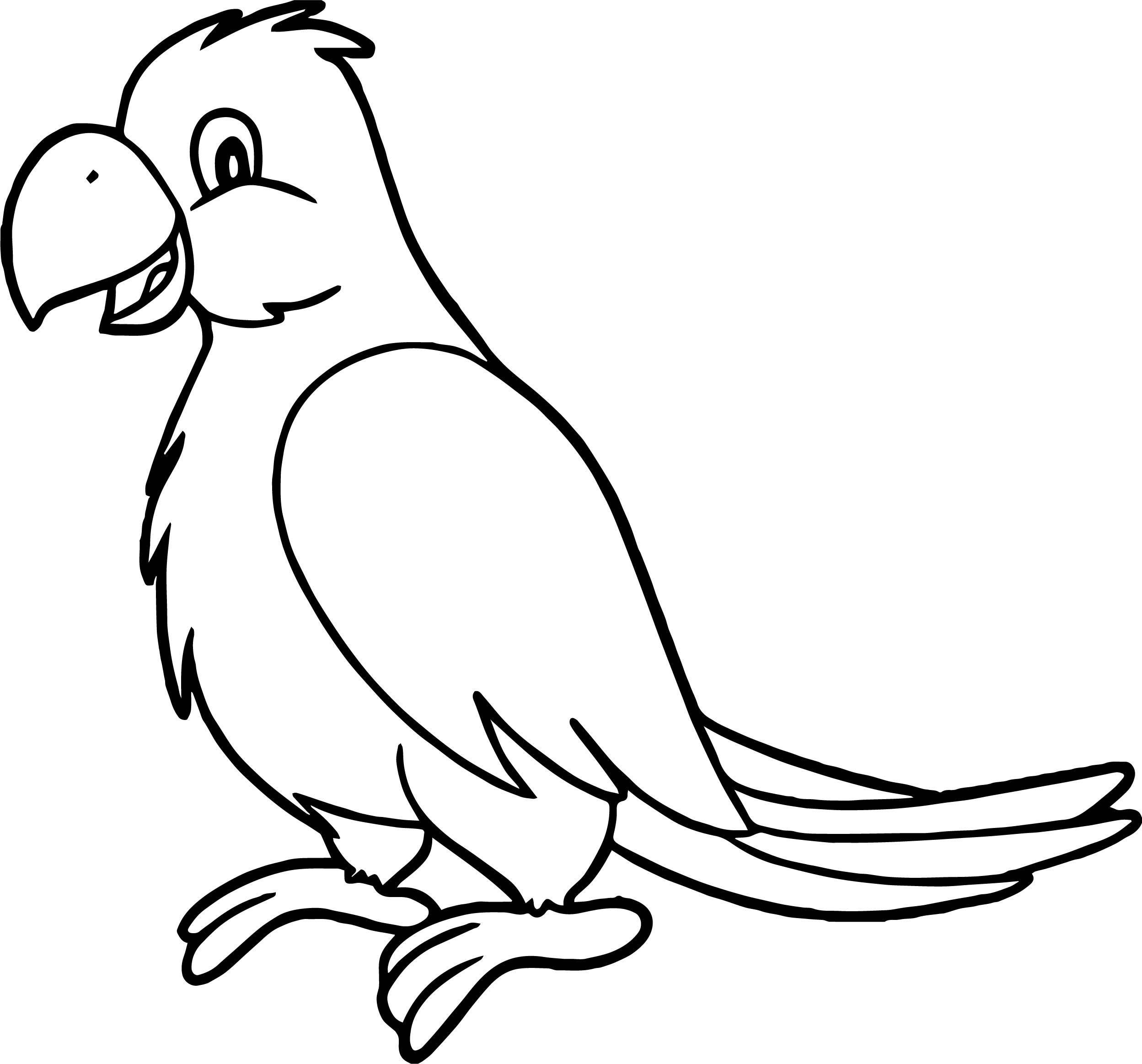 Parrot Coloring Page Free Printable Parrot Coloring Page Free Printable